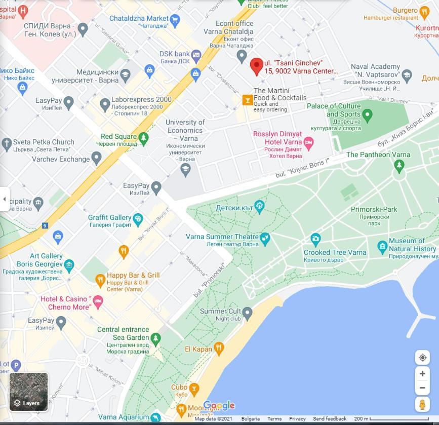 New The Twins Varna Two-Bedroom, Apt 5 At 15 Tsani Ginchev Street, Floor 3 Kültér fotó